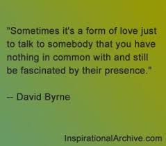 David Byrne quote on love | Love Quote Memes | Pinterest via Relatably.com