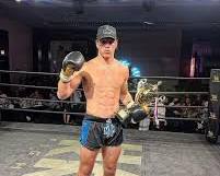 Jayden Eynaud, a professional kickboxer from the Gold Coast