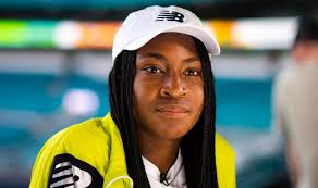 “Coco Gauff Chooses Fortnite over Spring Break Parties, Prioritizes Rest and Relaxation”