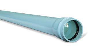 DN100 x 6m PN18 Blue Rhino Series 2 PVC-M Pipe Rieber RRJ
