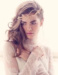 Bohemian Bridal Hair Vine / Flower Crown von Jannie Baltzer - Carly Rose ...