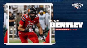 Broncos select TE Dallen Bentley with 256th-overall pick in 2026 NFL Draft
