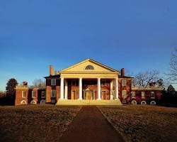 Image of Montpelier's beautifully restored mansion, showcasing its architectural grandeur and historical significance