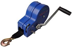 KNOTT Manual winch without restraint, 2 speeds, 1150 kg, 7 m ...