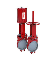 UNIDIRECTIONAL KNIFE GATE VALVES