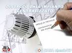 Distacco impianto riscaldamento centralizzato roma: chificio