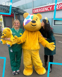 Paws up for Pudsey! 💛 #ChildrenInNeed