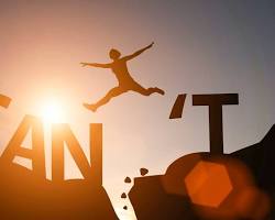 Image of person overcoming a fear