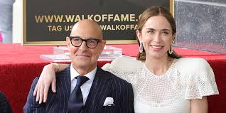 Emily Blunt, Stanley Tucci Turn Walk of Fame Into Family Affair With John Krasinski, Felicity Blunt