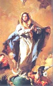 Resultado de imagen de MARIA REINA CONCEBIDA SIN PECADO ORIGINAL Y ASUNTA AL CIELO