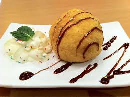 Image result for images of fried ice cream