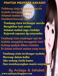 Image result for pantun rindu