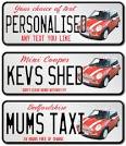 American style uk number plates