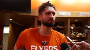 Dan Vladar Tending Twine for the Philadelphia Flyers