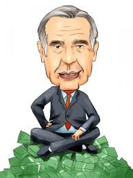 Me, I make money studying natural stupidity.&quot; Touché Mr. Icahn. Touché. We imagine this caricature perfectly describes what he&#39;s doing at this very moment. - Carl-Icahn-sitting-on-money-450x600