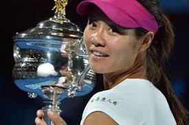 Die Chinesin Li Na hat zum ersten Mal in ihrer Tennis-Karriere die ...