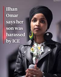 Congressmember Ilhan Omar says federal immigration agents ...