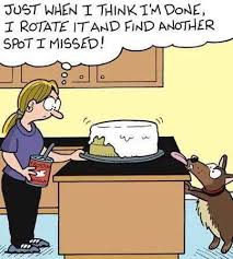 Image result for dog helping in kitchen