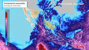 Entre el sábado 19 y domingo 20 de septiembre: posibles inundaciones por tormentas de muy fuertes a intensas en México