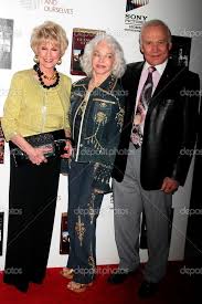 Karen Sharp Kramer with Lois Aldrin and Buzz Aldrin | Stockfoto ...
