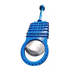 Knife Gate Valve Factory 40" Ggg40 Pn10 Wafer Rising Stem ...
