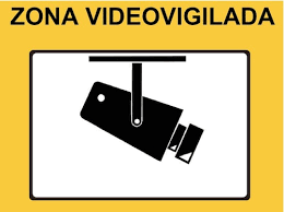 Resultado de imagen de zona videovigilada imagenes