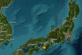 5.7-magnitude earthquake jolts western Japan; no tsunami warning issued