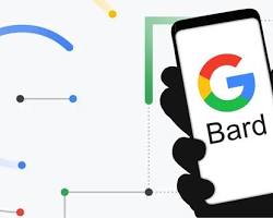 Google Bard being used in artificial intelligence