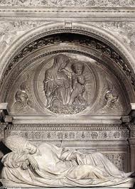 Tomb of Girolamo Basso della Rovere, marmor von Andrea Dal Monte ... - Andrea-Dal-Monte-Sansovino-Tomb-of-Girolamo-Basso-della-Rovere