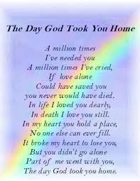 the day god took you home love quotes quotes god religious quotes ... via Relatably.com