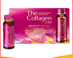 Hình ảnh về Collagen EXR Shiseido Dạng Nước Của Nhật, Hộp 10 lọ