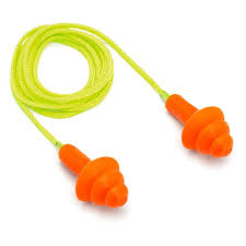 Pyramex RP3001 Reusable Corded Earplugs NRR-25 (50-Pr ...
