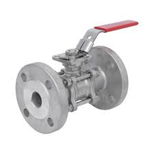 DN15 PN40 3-Piece 2-Way Stainless Steel Flanged Ball Valve ...