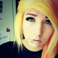 Image result for girl with yellow hair
