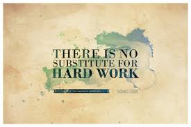 There is no substitute for hard work | Quotes | Pinterest | Work Hard via Relatably.com