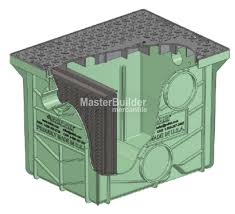 Mifab Lil-15-S 15 GPM HDPE Solids Interceptor w/ 2 ...