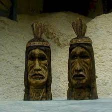 Indianersessel Indian Holger Baer Chainsaw Artist BaerArt Skulpturen und ...