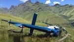 Police helicopter crashes Drakensberg
