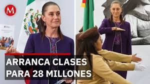Sheinbaum encabeza ciclo 2026-2027 fuera de Palacio Nacional