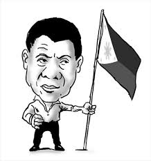 Image result for President Rodrigo Duterte CARTOON