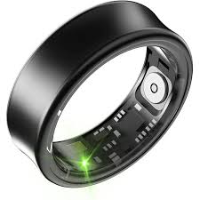 Amazon.com: Tulbeys Smart Ring for Men & Women - 5ATM Waterproof, Health & Fitness Tracker, Heart Rate Monitor, Hand Gesture Brush Tiktok, Titanium Alloy Smart Rings for iOS/Android(Matte Black #7) : Sports