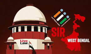 West Bengal SIR | Supreme Court To Consider 'Freezing Date' Issue For Pending Appeals On April 13