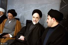 حضور سید محمد خاتمی در منزل مرحوم آیت الله امام جمارانی + عکس