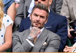 At Wimbledon, David Beckham Sports the Underdog of Luxury Watches