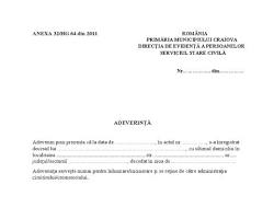 Image of Adeverință de înhumare