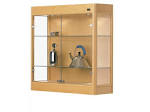 Wall mounted display cabinets