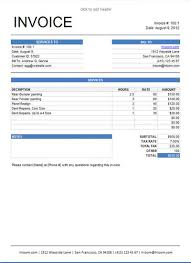 Service invoice templates: free download via Relatably.com