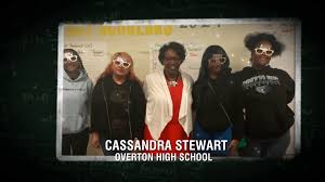 Cassandra Stewart of Overton High School is this week’s Tennessee Lottery Educator of the Week