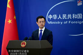 Foreign Ministry Spokesperson Guo Jiakun’s Regular Press Conference on January 30, 2026