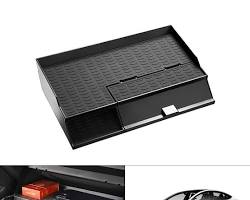 Vehicle automobile glovebox organizer anti slip
